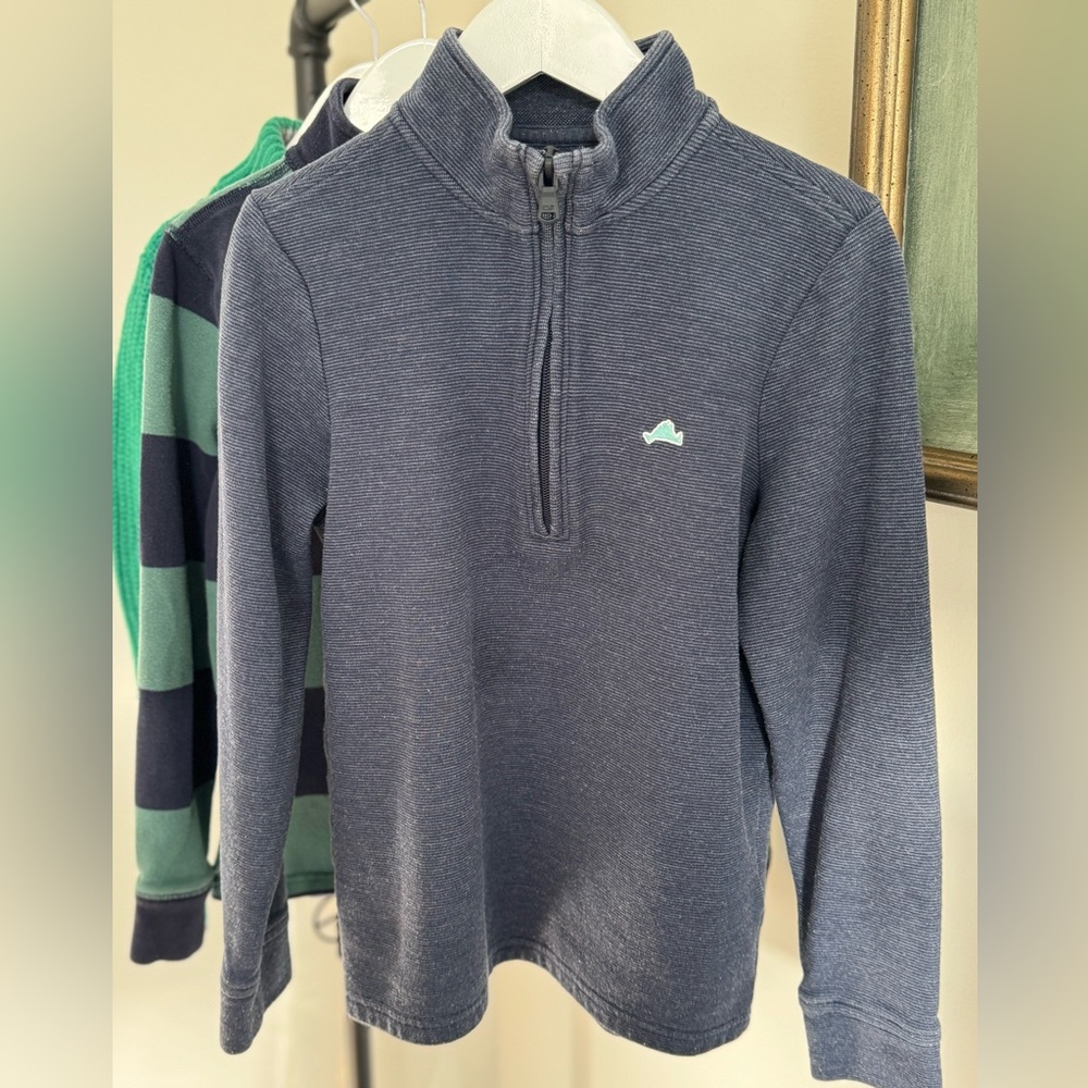 Vineyard Vines boy’s half zip saltwater pull over